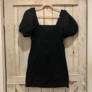 Petal & Pup Puff Sleeve Mini Dress